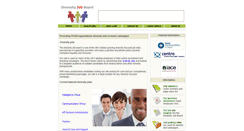 Desktop Screenshot of diversityjobboard.co.uk